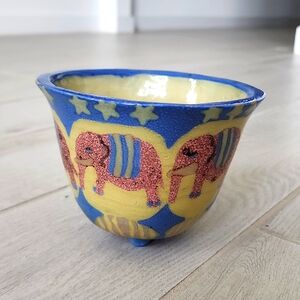 Hand made/painted pottery